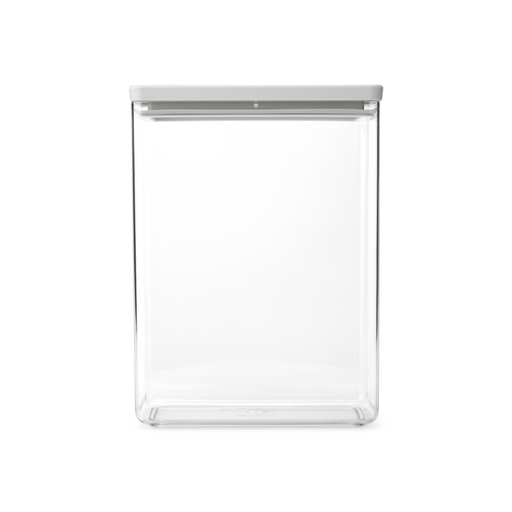 Brabantia Tasty+ Stackable Canister, 5.4 litre - Light Grey - Gourmet Gear