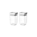 Brabantia Tasty+ Stackable Canister, Set of 2 (2 x 0.15 litre) - Light Grey - Gourmet Gear