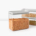 Brabantia Tasty+ Stackable Canister, Set of 3 - Light Grey - Gourmet Gear