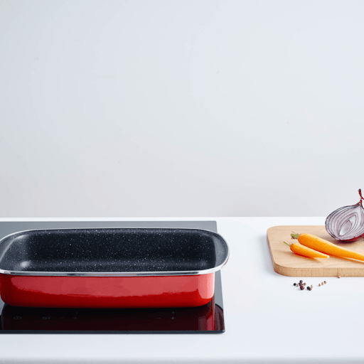 Brabantia Traditional Enamel Non - Stick Roaster 35cm - Gourmet Gear