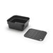 Brabantia Washing Up Bowl with Drying Tray - Dark Grey & Light Grey - Gourmet Gear