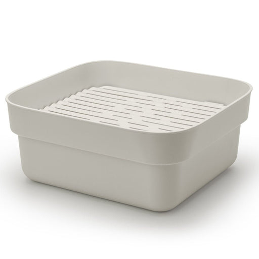 Brabantia Washing Up Bowl with Drying Tray - Dark Grey & Light Grey - Gourmet Gear