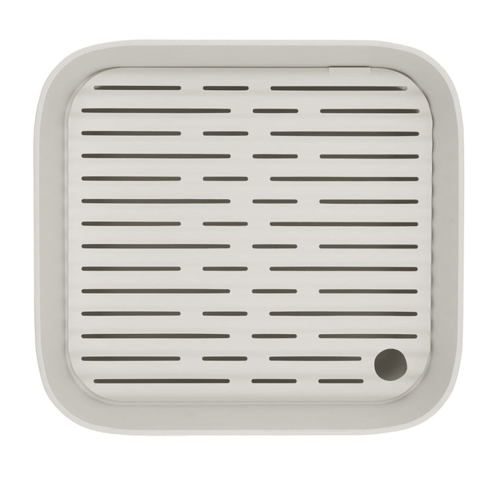 Brabantia Washing Up Bowl with Drying Tray - Dark Grey & Light Grey - Gourmet Gear