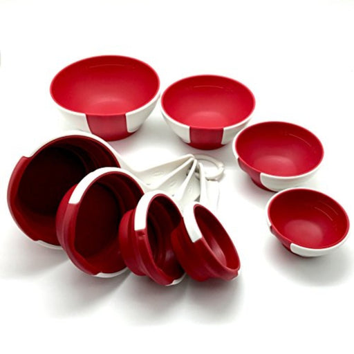 Chef'n SleekStor Pinch+Pour Cups - 2 colours - Gourmet Gear