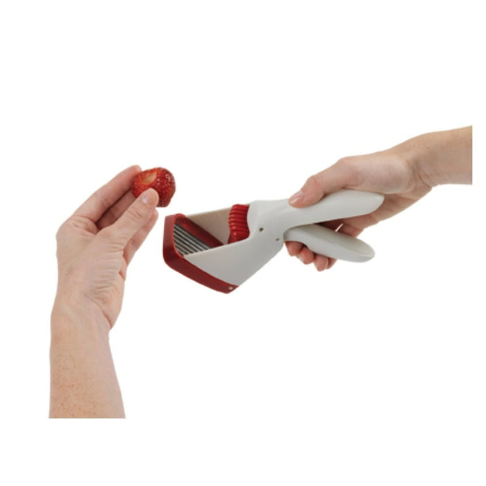 Chef'n Strawberry Slicester Handheld Slicer - Gourmet Gear