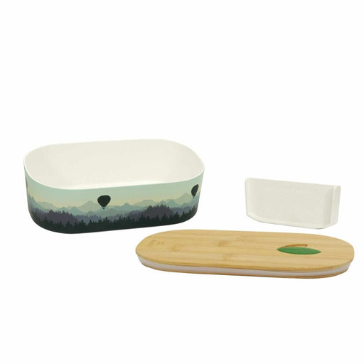 ChicMic Bioloco Plant Lunchbox Oval - Air Balloon Valley - Gourmet Gear