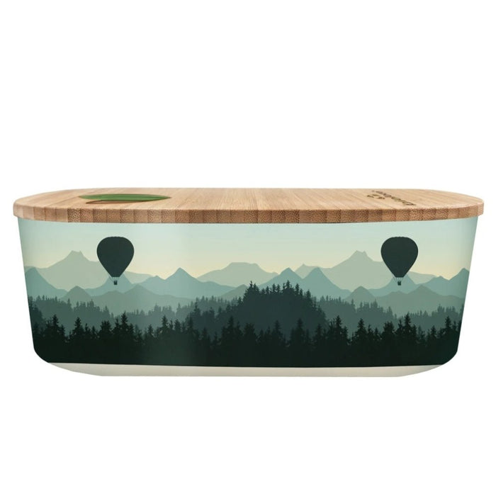 ChicMic Bioloco Plant Lunchbox Oval - Air Balloon Valley - Gourmet Gear