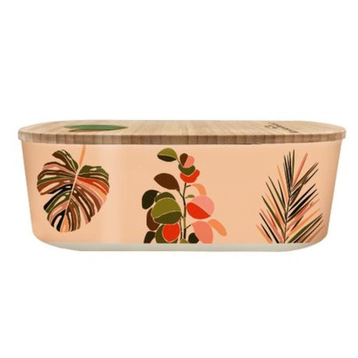 ChicMic Bioloco Plant Lunchbox Oval - Colourful Leaves - Gourmet Gear
