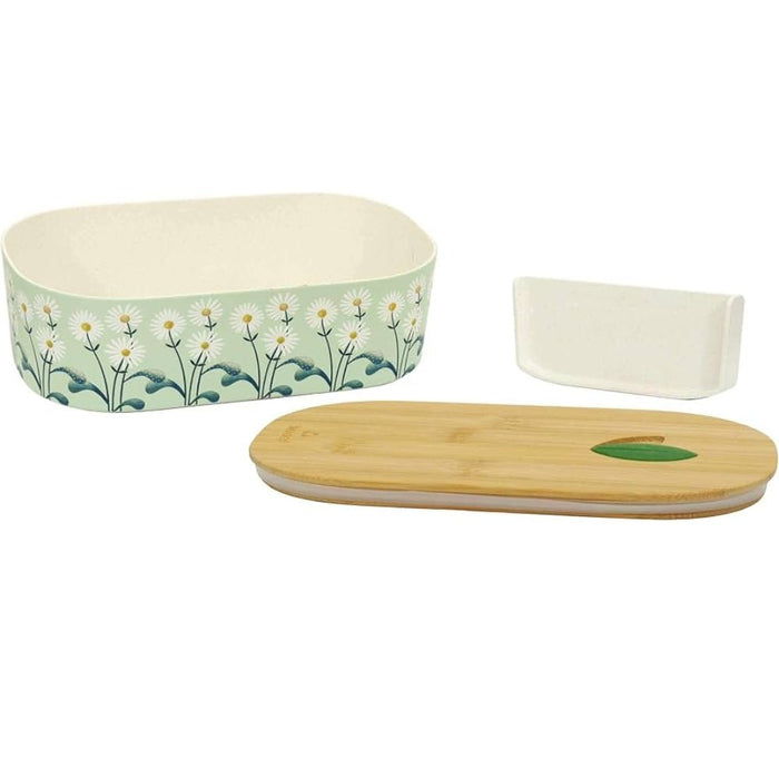 ChicMic Bioloco Plant Lunchbox Oval - Daisies - Gourmet Gear