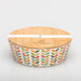 ChicMic Bioloco Plant Lunchbox Round - Rows of Leaves - Gourmet Gear