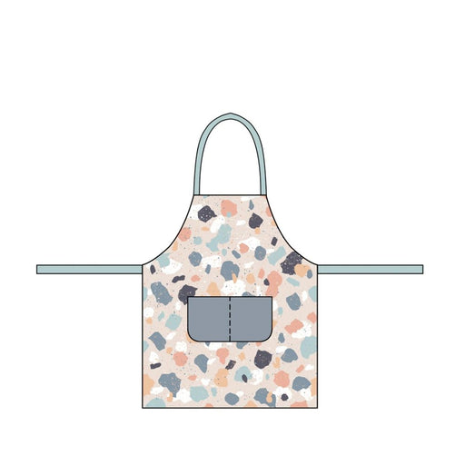 ChicMic Organic Kids Kitchen Apron - Terrazo - Gourmet Gear