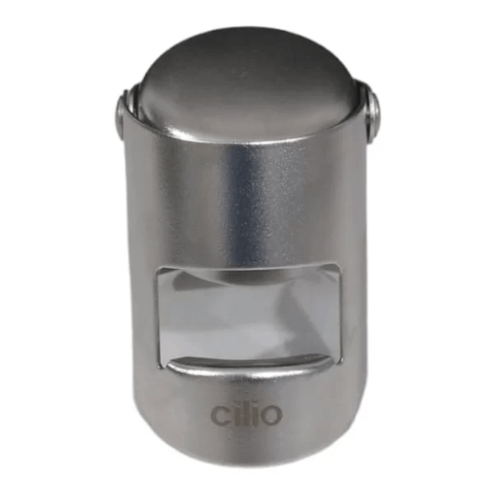 Cilio Champagne Stopper - Satin - Gourmet Gear