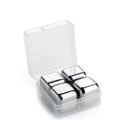 Cilio Cooling Cubes set of 4 - Steel - Gourmet Gear