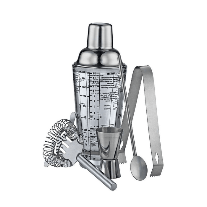 Cilio Cosmopolitan Cocktail Barware 5pcs Set - Gourmet Gear