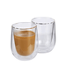 Cilio Double - walled Coffee Glasses VERONA 150ml - Set of 2 - Gourmet Gear