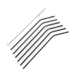 Cilio Drinking Straws Stainless Steel Curved - Gourmet Gear