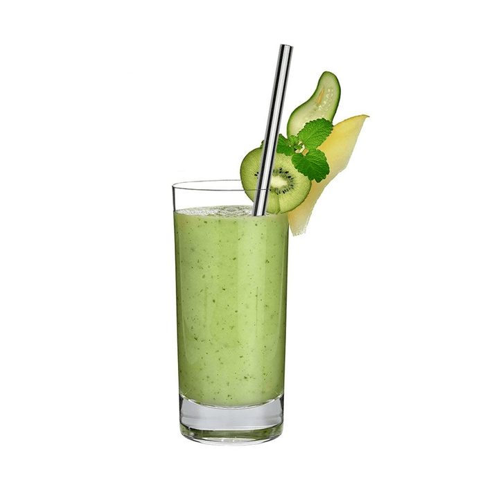 Cilio Drinking Straws Stainless Steel Straight - Gourmet Gear