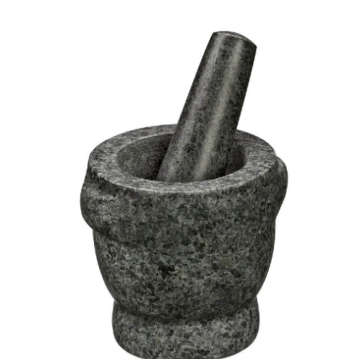 Cilio Granite Pestle and Mortar Set - 10cm - Gourmet Gear