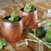 Cilio Moscow Mule Polished Copper Shot Cup - Gourmet Gear