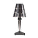 Cristallo Diamond Clear or Smoke Acrylic Rechargeable Table Lamp - Gourmet Gear