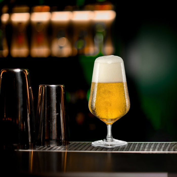 Crystalex Sandra Beer Glass 380ml – Set of 6 - Gourmet Gear