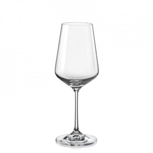 Crystalex Sandra White Wine Glass 350ml – Set of 6 - Gourmet Gear