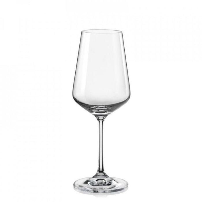 Crystalex Sandra White Wine Glass 350ml – Set of 6 - Gourmet Gear
