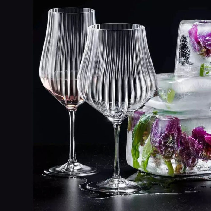 Crystalex Tulipa Crystal Wine Goblet 550ml Set of 6 - Gourmet Gear
