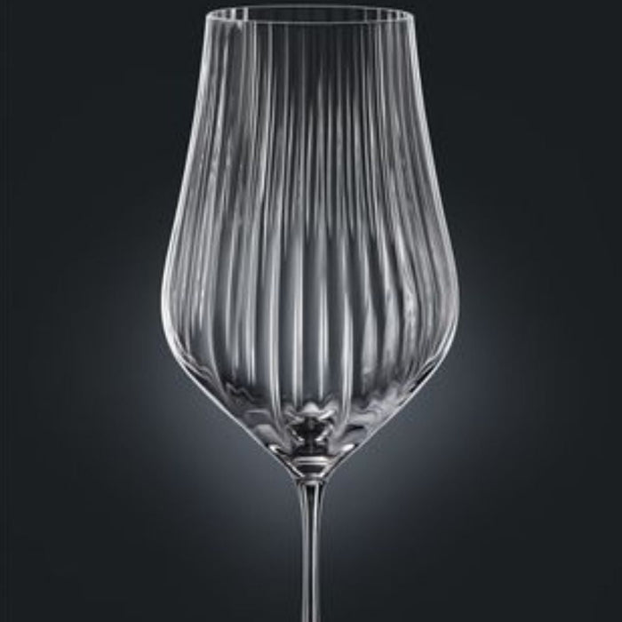 Crystalex Tulipa Crystal Wine Goblet 550ml Set of 6 - Gourmet Gear