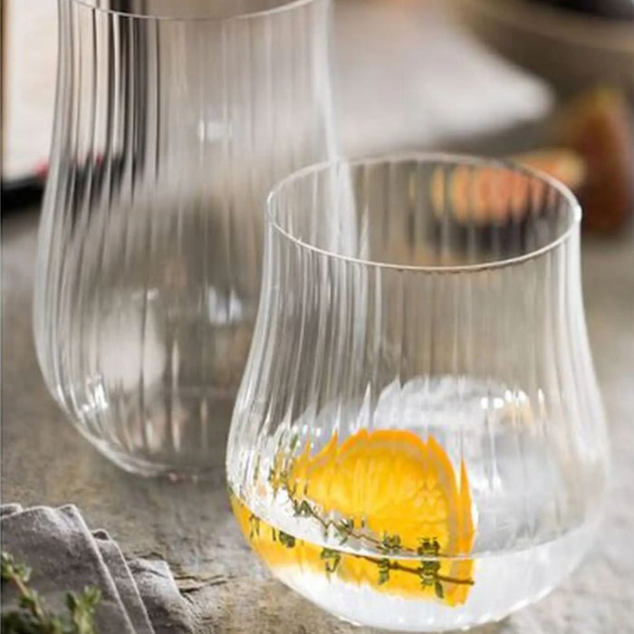 Crystalex Tulipa Optic Glass 350ml Set of 6 - Gourmet Gear