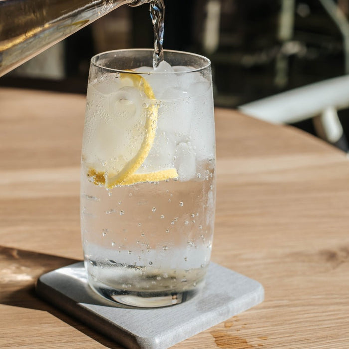 Diatomite Coasters 6pc Set – Natural Absorbent Stoneware - Gourmet Gear