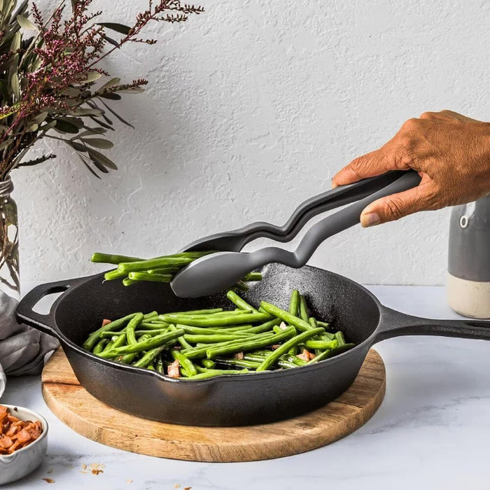 Dreamfarm 26cm Clongs Tongs Lite - Grey - Gourmet Gear