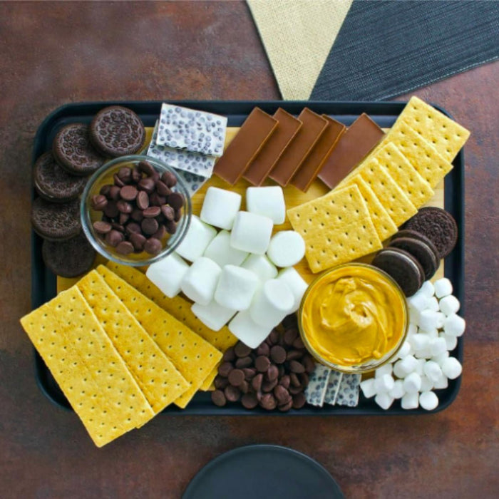 Dreamfarm Big Fledge Flip Double Edge Cutting Board - Black - Gourmet Gear