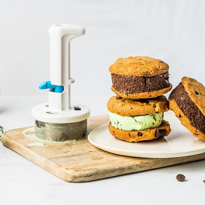 Dreamfarm Icepo Ice Cream Scoop - White - Gourmet Gear