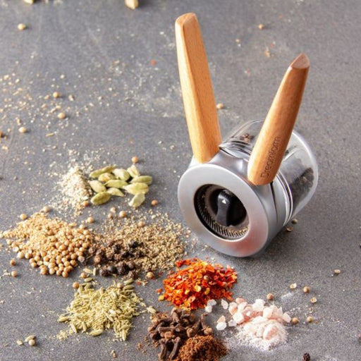 Dreamfarm Ortwo Spice/Pepper Mill - Beechwood - Gourmet Gear
