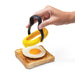 Dreamfarm Set of 2 Flegg Egg Rings - Yellow & Black - Gourmet Gear