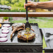 Dreamfarm Set of 3 BBQ Grill Tools - Silver & Black - Gourmet Gear
