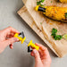 Dreamfarm Set of 4 Anchor Corn Lockorns - Yellow & Black - Gourmet Gear