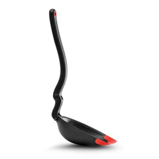 Dreamfarm Silicone Spadle Ladle - Black & Red - Gourmet Gear