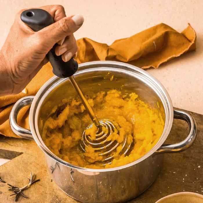 Dreamfarm Smood Potato Masher - Black - Gourmet Gear