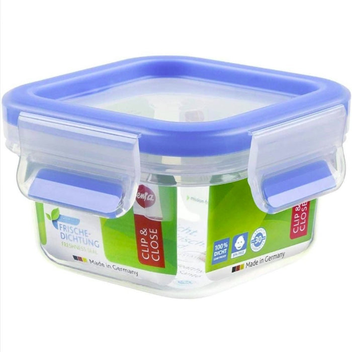 Emsa Clip & Close Food Container Square - 200ml - Gourmet Gear