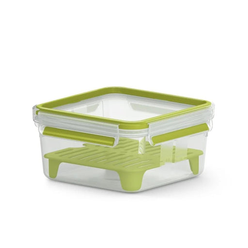 Emsa Clip & Close Sandwich Box with Insert - 1.3Lt - Gourmet Gear