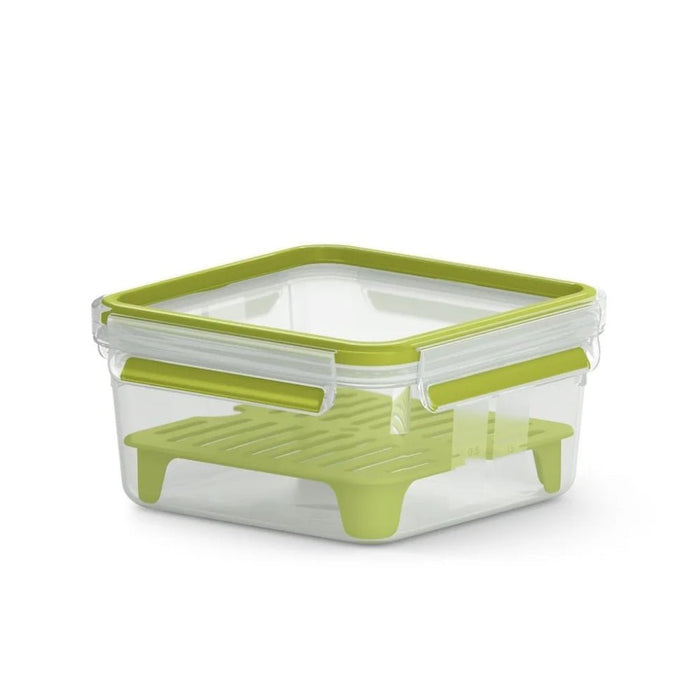 Emsa Clip & Close Sandwich Box with Insert - 1.3Lt - Gourmet Gear