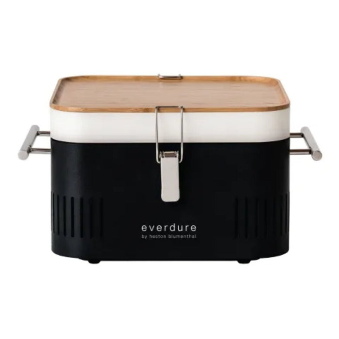 Everdure by Heston Blumenthal Charcoal Portable Braai with Chopping Board - Gourmet Gear