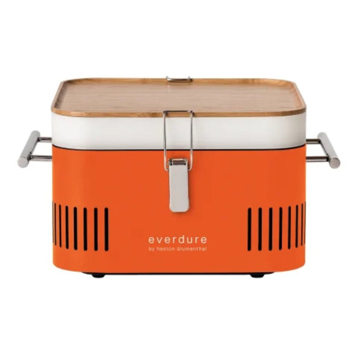 Everdure by Heston Blumenthal Charcoal Portable Braai with Chopping Board - Gourmet Gear