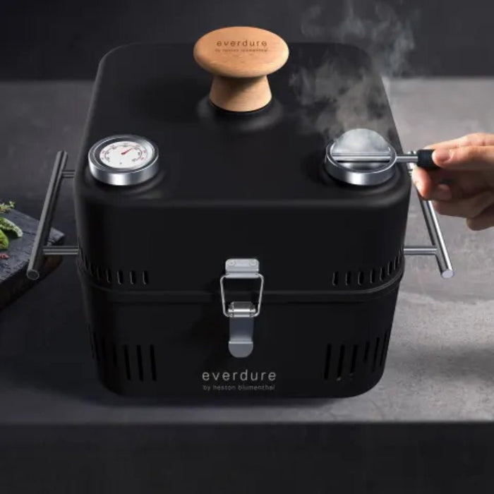 Everdure by Heston Blumenthal Cube360 Charcoal Portable Braai - Gourmet Gear