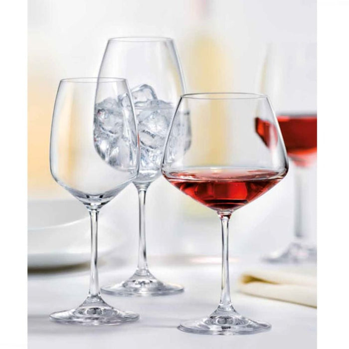 Giselle Crystalex Bohemia Red Wine Glasses, Set of 6 – 455ml - Gourmet Gear