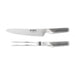 Global 2 - Piece Boxed Carving Knife & Fork Set - Gourmet Gear