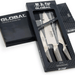 Global Boxed Knife Set - 3 - Piece (G - 2, GS - 3, GS - 7) - Gourmet Gear