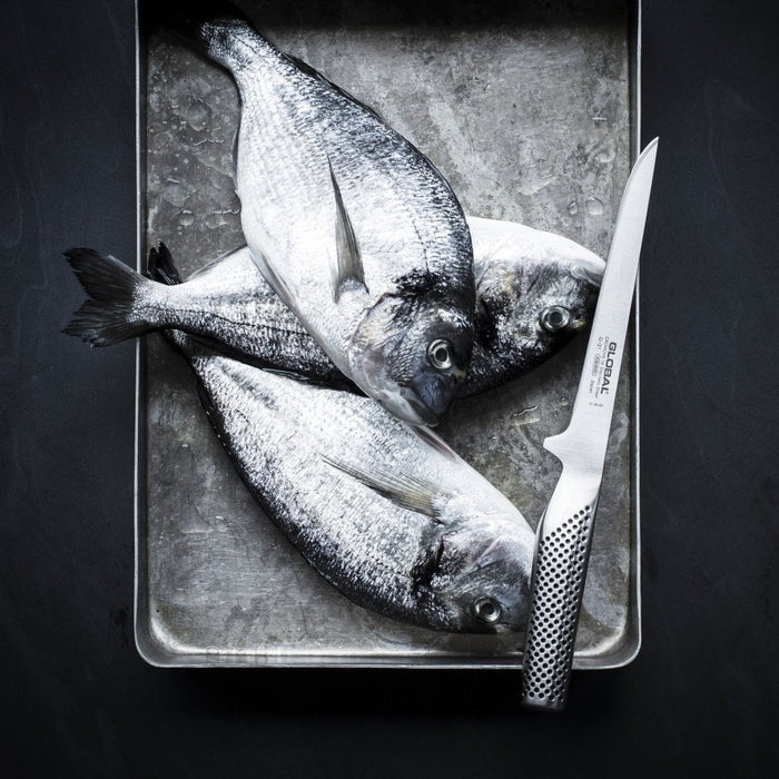 Global G - 21 Flexible Boning Knife - 16cm - Gourmet Gear